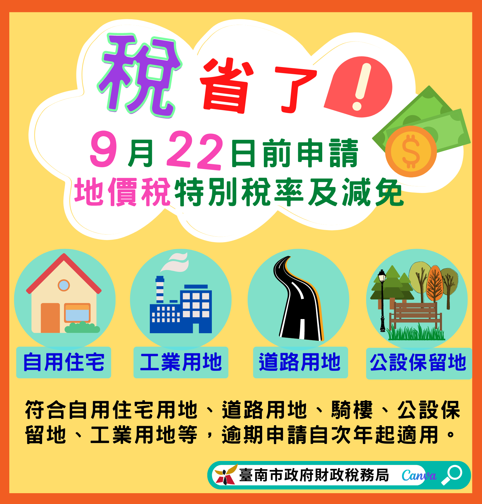 922地價稅特別稅率