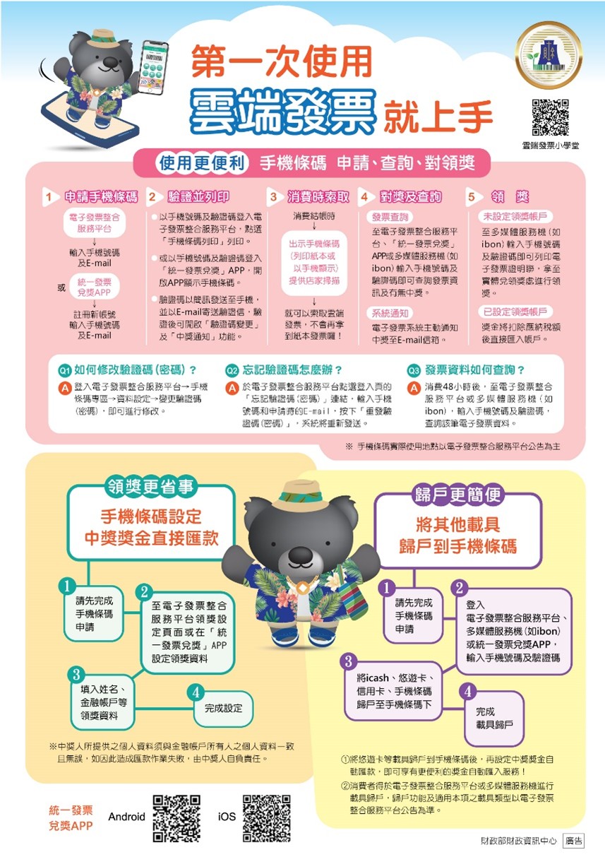 第一次使用雲端發票就上手